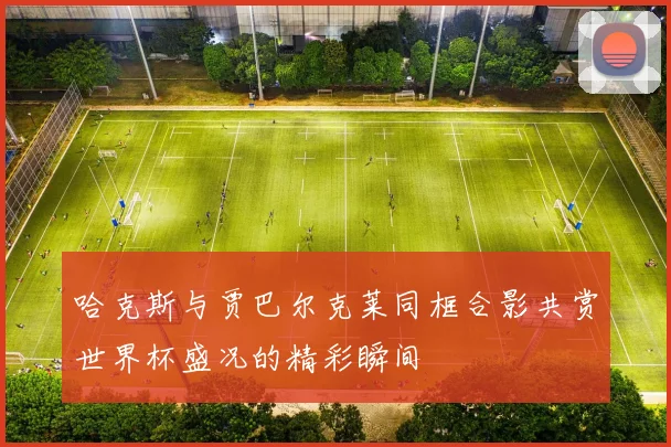 哈克斯与贾巴尔克莱同框合影共赏世界杯盛况的精彩瞬间